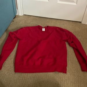 Red crewneck worn just a few times great quality